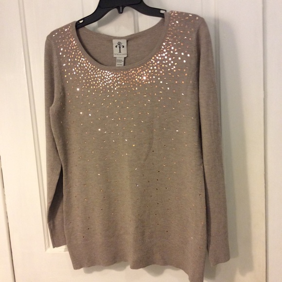 Rain + Rose embellished sweater - Picture 1 of 9